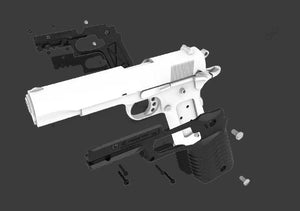 GRIP AND RAIL ADAPTER SYSTEM - CC3H | für 1911 - MantisX.at