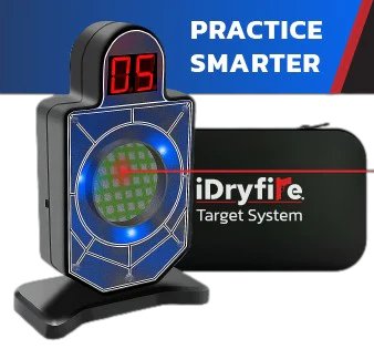 iDryfire | Reactive Laser Shooting Target (with EVA Case) - MantisX.at