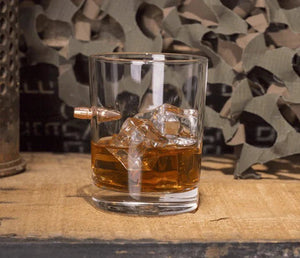 Lucky Shot - Whiskyglas mit .308 Geschoss - MantisX.at