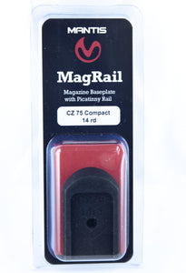 MAGRAIL - CZ 75 COMPACT 14RD | 9mm MAGAZINBODEN RAIL ADAPTER - MantisX.at