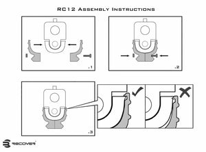 RAIL ADAPTER RC12 für GLOCK 17 & 22 | GEN 1 & 2 - MantisX.at