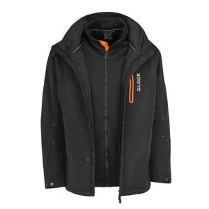 Softshelljacke 2in1 | GLOCK Perfection | schwarz - MantisX.at