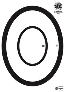 T13 ISB Zielscheibe Oval - MantisX.at
